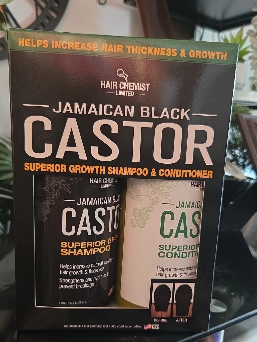 Jamaican Black Castore Shampoo And Conditioner